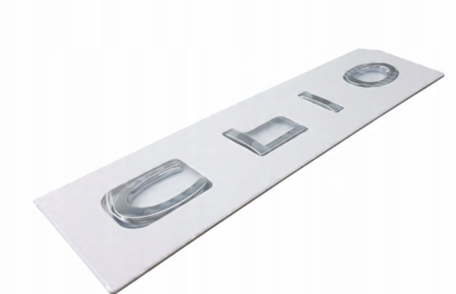 6921- RENAULT CLİO 5  ''CLİO'' BAGAJ YAZI (PARÇALI KROM)- 908890219R