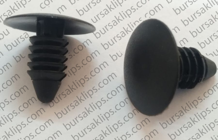 7102- GENERAL MOTORS ÇAM TİPİ KLİPS (7,5x16x18mm) - 7518Co . 912466 . A0009881128 . W701259