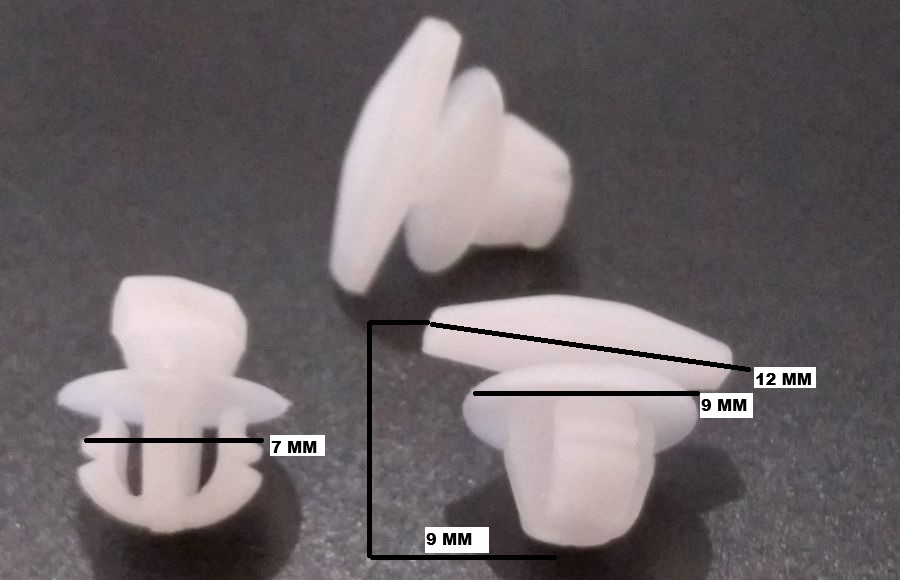 7047-CHRYSLER TOZ FİTİL KLİPSİ KISA