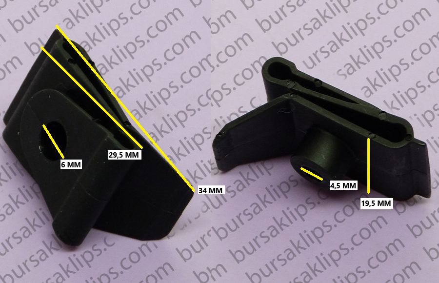 5215 - GENERAL MOTORS ÇAMURLUK KLİPSİ - 53879-22030 . 53879-14010-A . 94841226