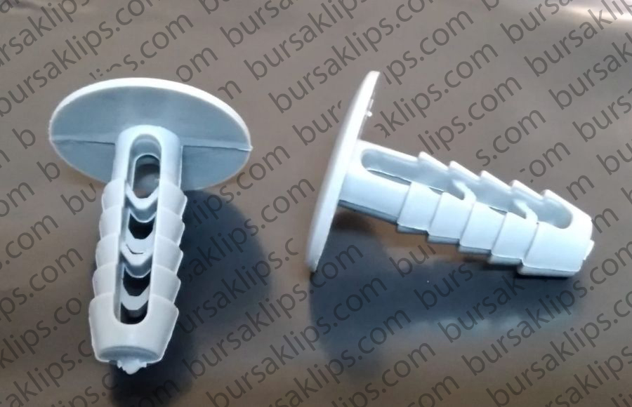 6946-RENAULT R11 FLASH TAVAN DÖŞEME KLİPSİ (GRİ) - 17887688